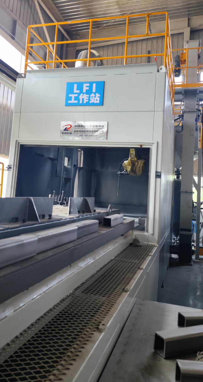 大兴喷砂机在航空航天部件的精密处理