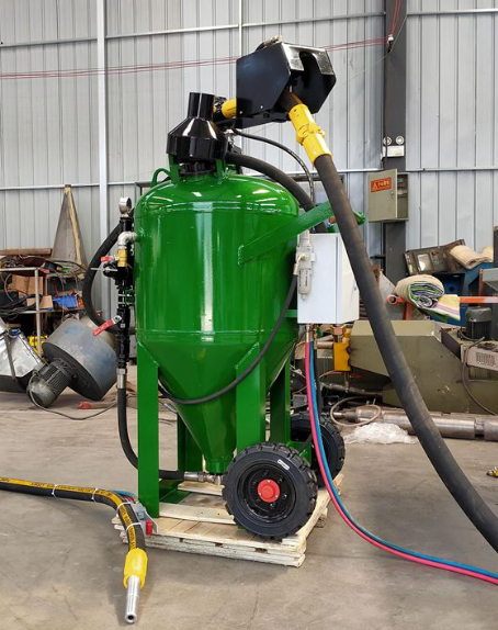 大兴移动式喷砂机 户外施工效率翻倍