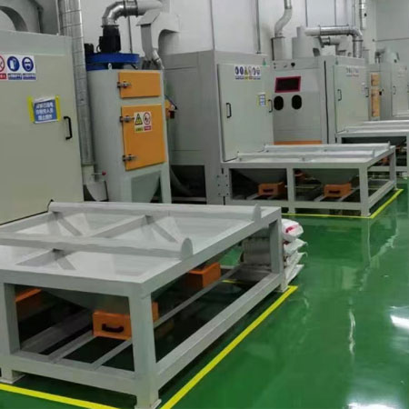 大兴抛丸机在金属表面处理中的优势